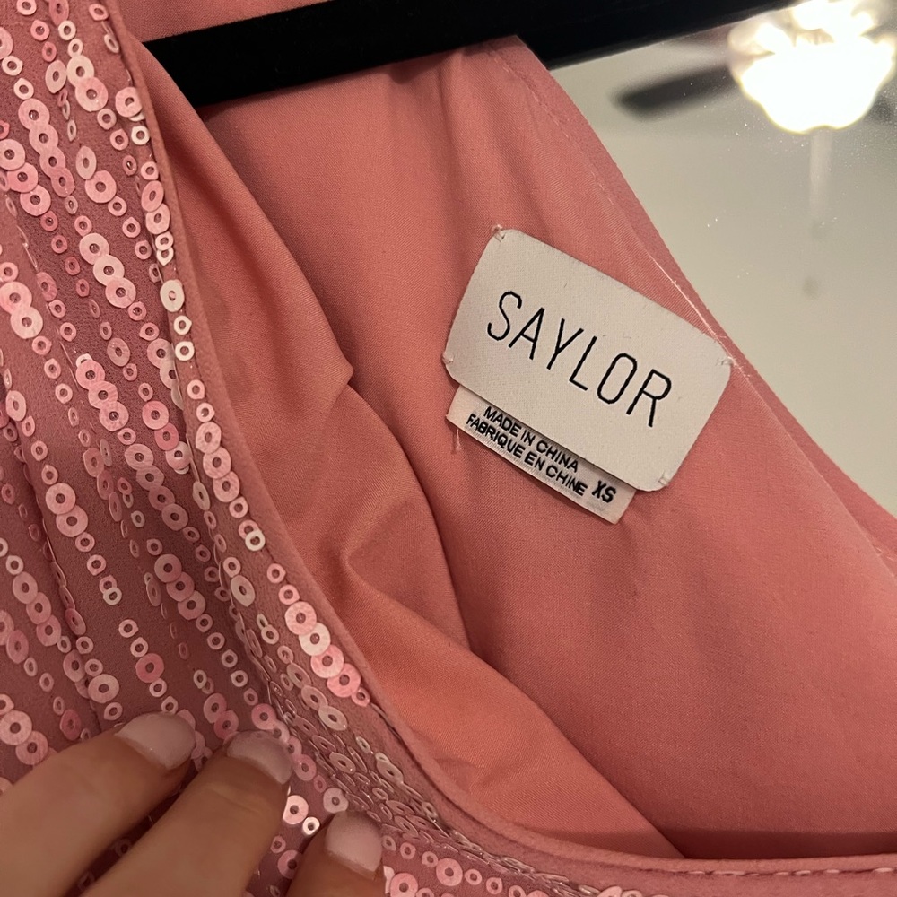 SAYLOR Nazila Dress in Pink - Picture 3 of 5